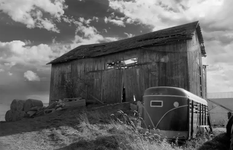 "Day's End", photograph from the Along Country Lanes series, by Katelynn McAllister