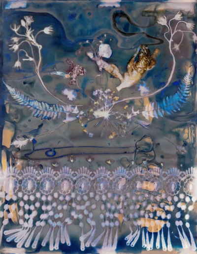 "Wiggle", a print from the Cynolumens series, by Katelynn McAllister