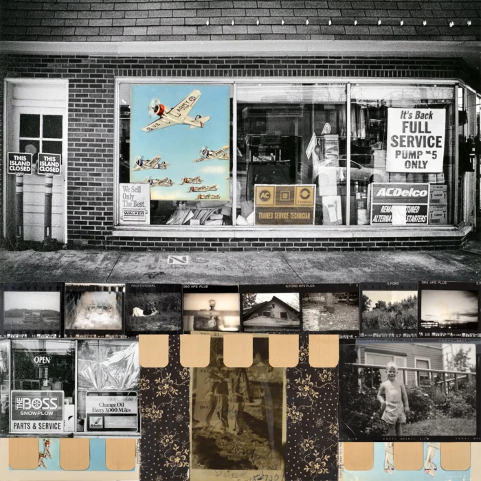 "Only the Best", a collage from the Vestiges series, by Katelynn McAllister
