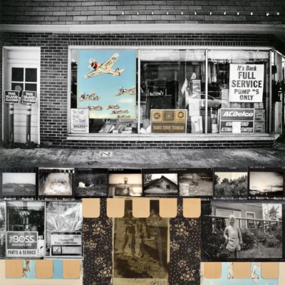 "Only the Best", a collage from the Vestiges series, by Katelynn McAllister