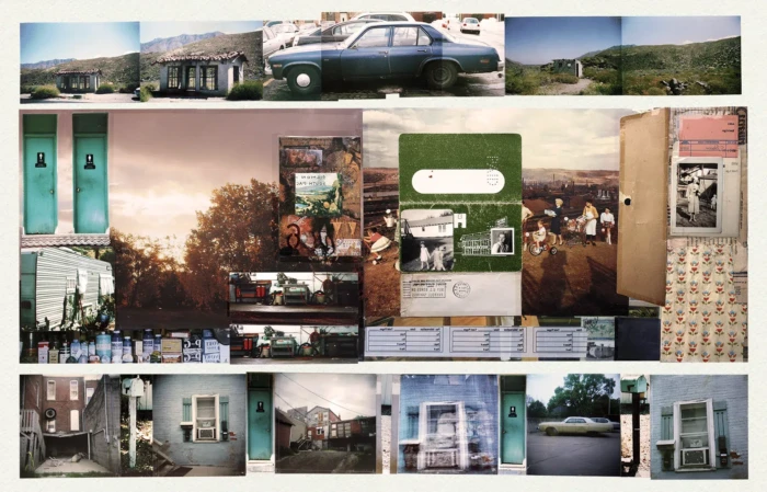 "Payroll Savings", a collage from the Vestiges series, by Katelynn McAllister