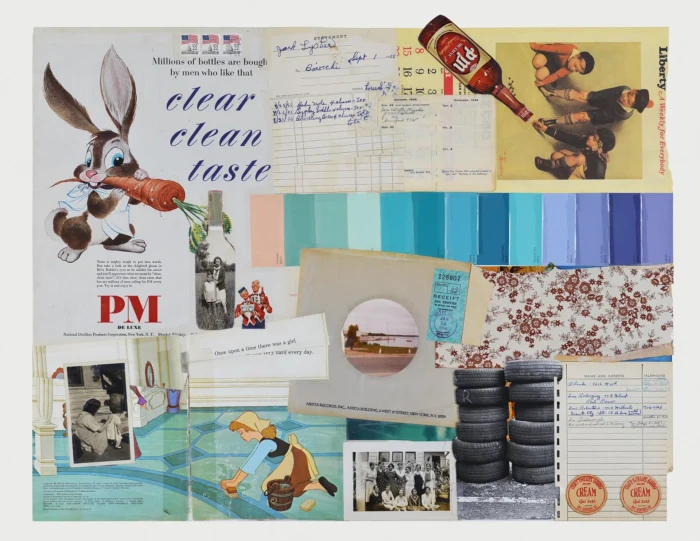 "Men Who Like That", a collage from the Vignettes series, by Katelynn McAllister