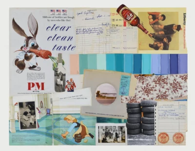 "Men Who Like That", a collage from the Vignettes series, by Katelynn McAllister