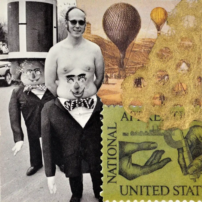 "National", a collage from the Vignettes series, by Katelynn McAllister