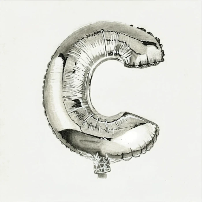 "C" from the Drawing series, by Katelynn McAllister