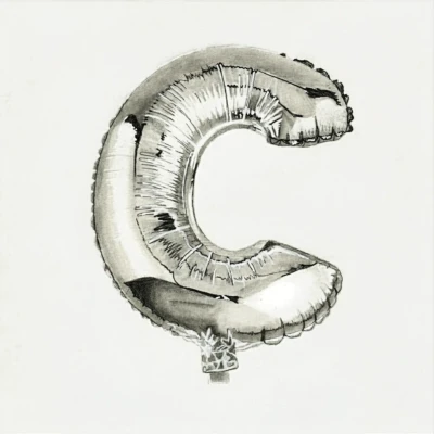 "C" from the Drawing series, by Katelynn McAllister