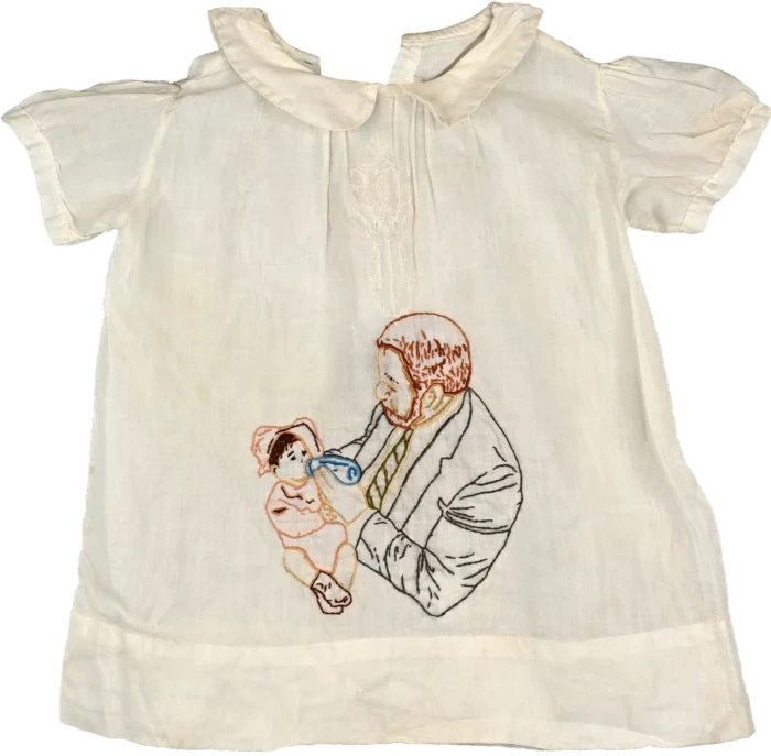 "Daddy", part of the Embroidery series, by Katelynn McAllister