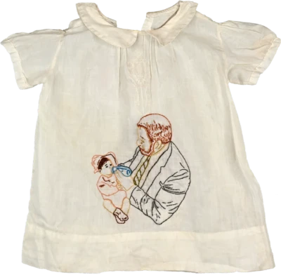 "Daddy", part of the Embroidery series, by Katelynn McAllister