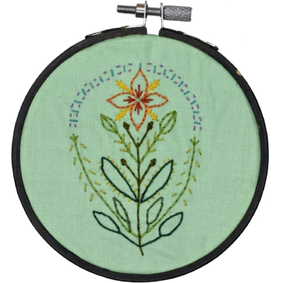 "Flower Tracks" from the Embroidery series, by Katelynn McAllister