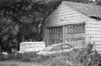 "Overgrown", photograph from the Along Country Lanes series, by Katelynn McAllister