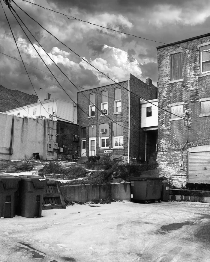 "Powerlines", photograph from the Along Country Lanes series, by Katelynn McAllister