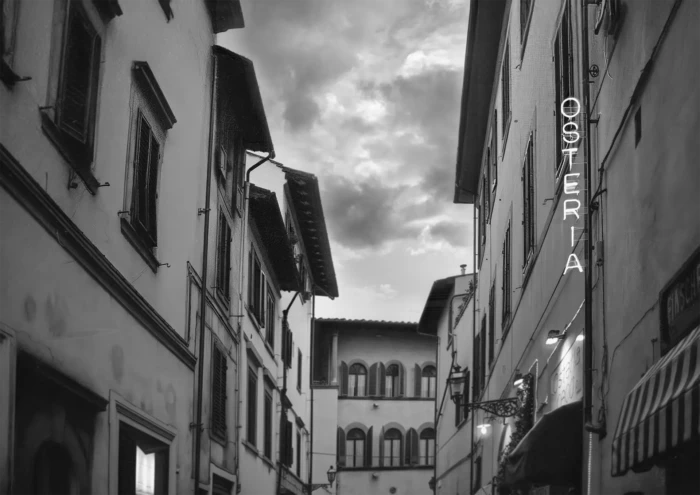 "Osteria", a photograph from the Italia series, by Katelynn McAllister