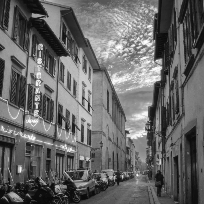"Ristorante", a photograph from the Italia series, by Katelynn McAllister