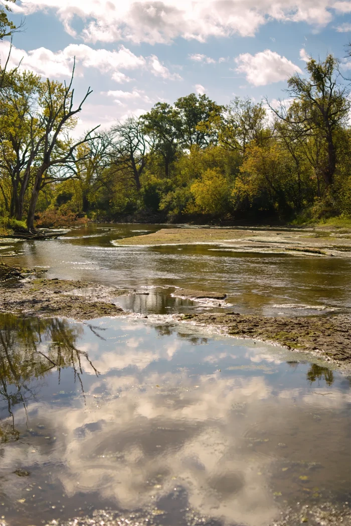 "Shallow", a photograph from the River Road series, by Katelynn McAllister